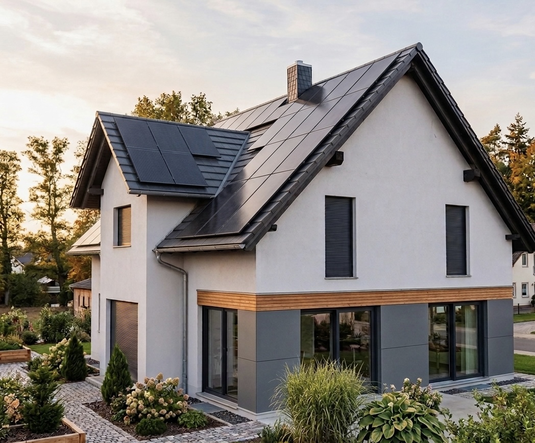 Dachdecker bei der Arbeit – Wimper Bedachung